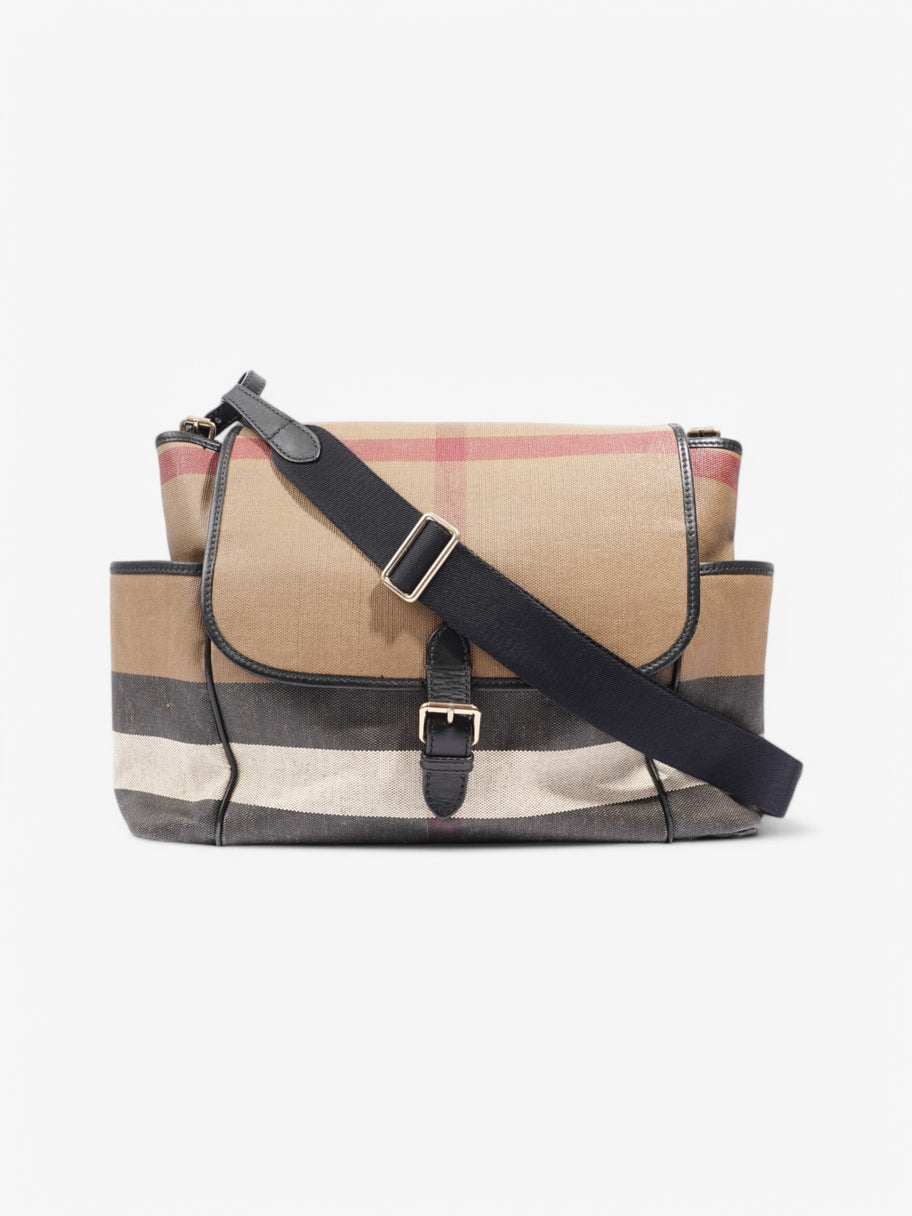 Burberry Changing Bag Check Canvas Image 1