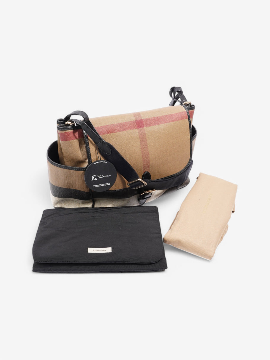 Burberry Changing Bag Check Canvas Image 11