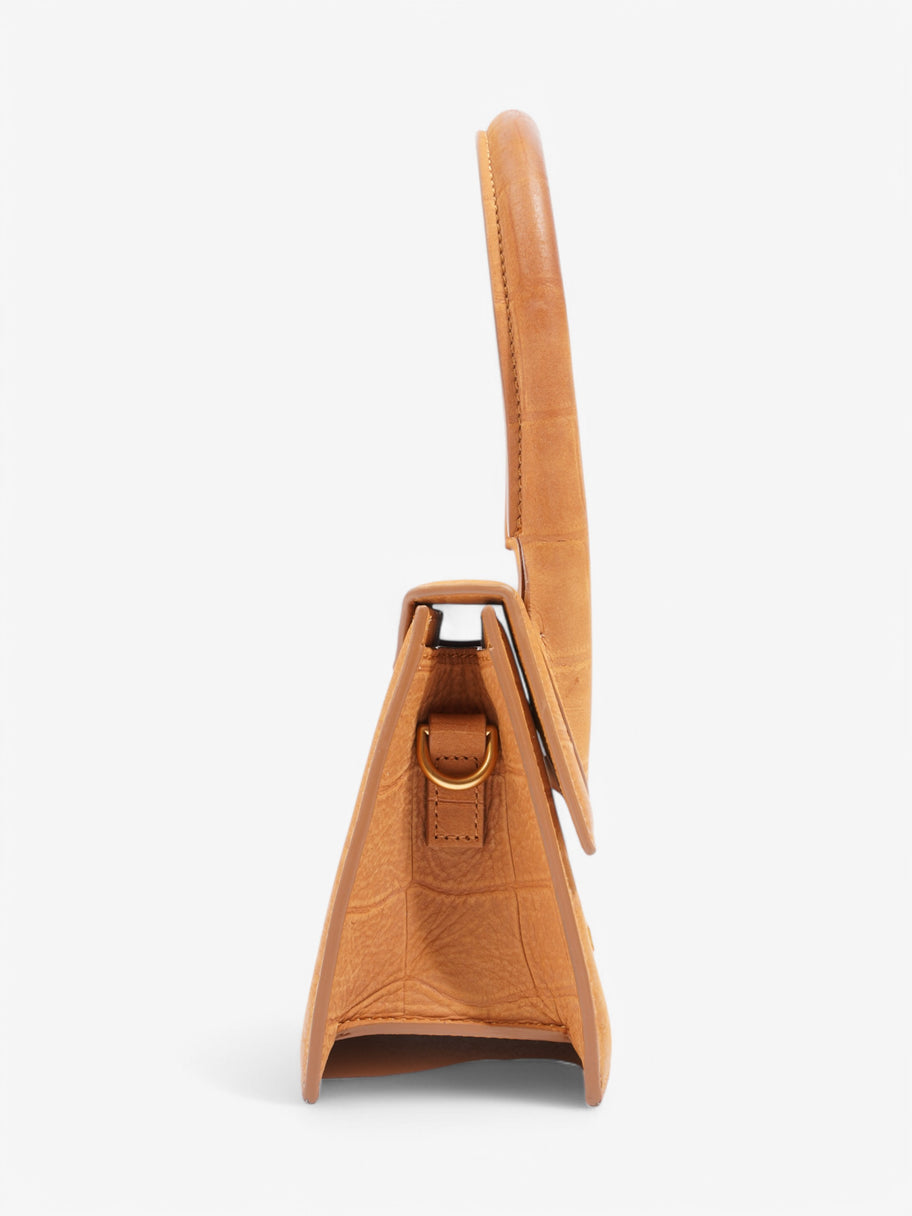 Jacquemus Le Chiquito Camel Nubuck Moyen Image 5