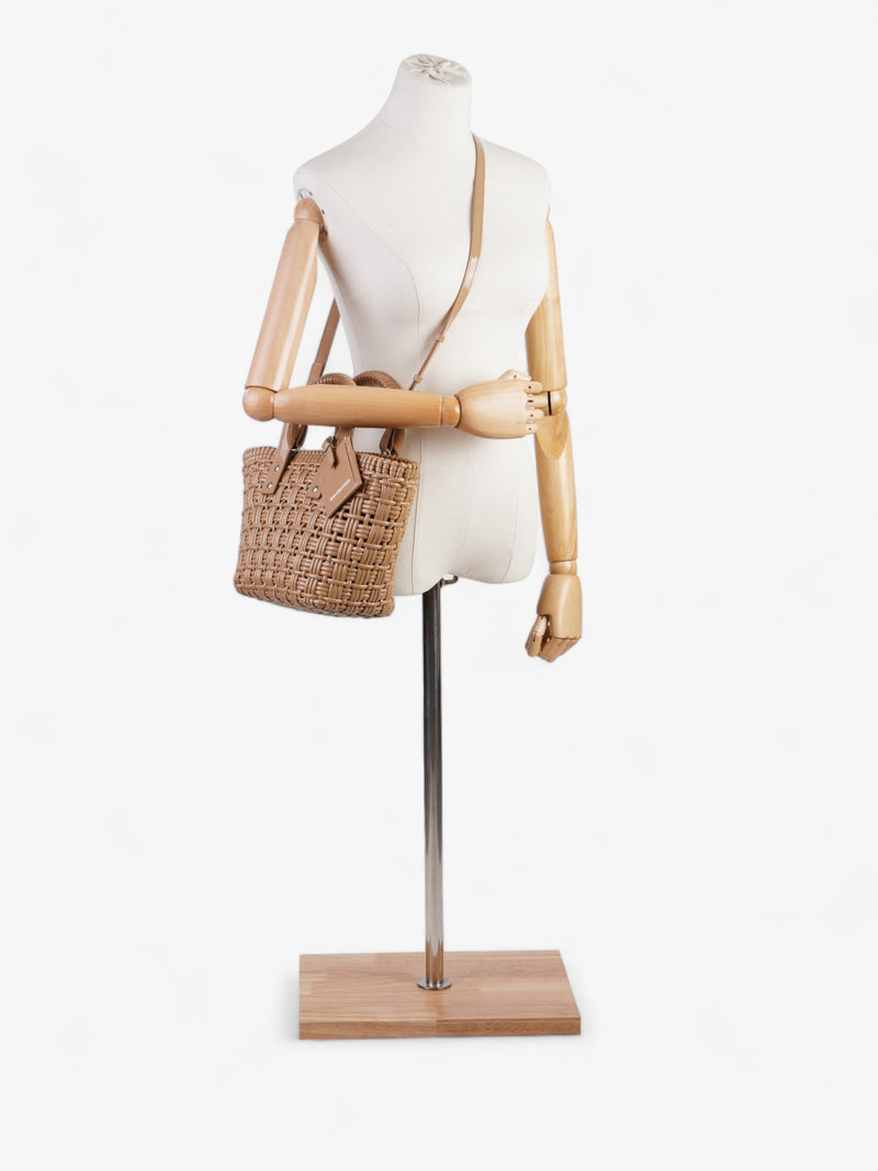  Balenciaga Bistro XS Basket Beige PVC