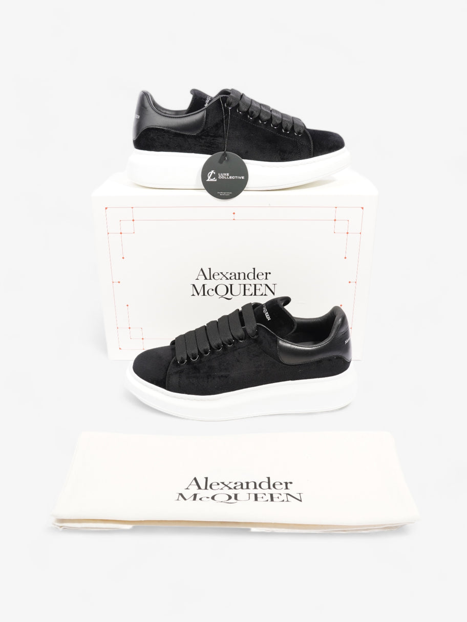 Alexander McQueen Oversized Sneakers Black Velvet EU 41 UK 7 Image 10