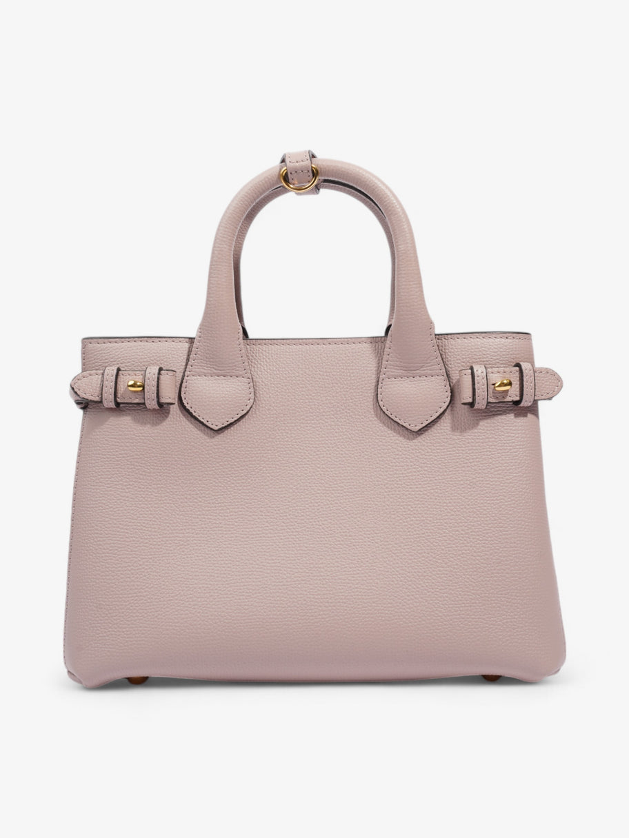 Burberry Banner Bag Pale Orchid / House Check Grained Leather Small Image 4