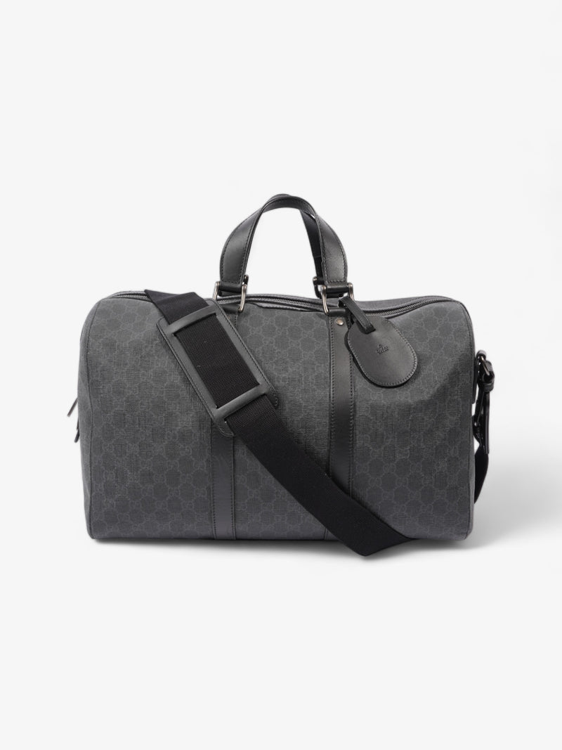  Gucci Carry-On Duffle Black GG Supreme Coated Canvas