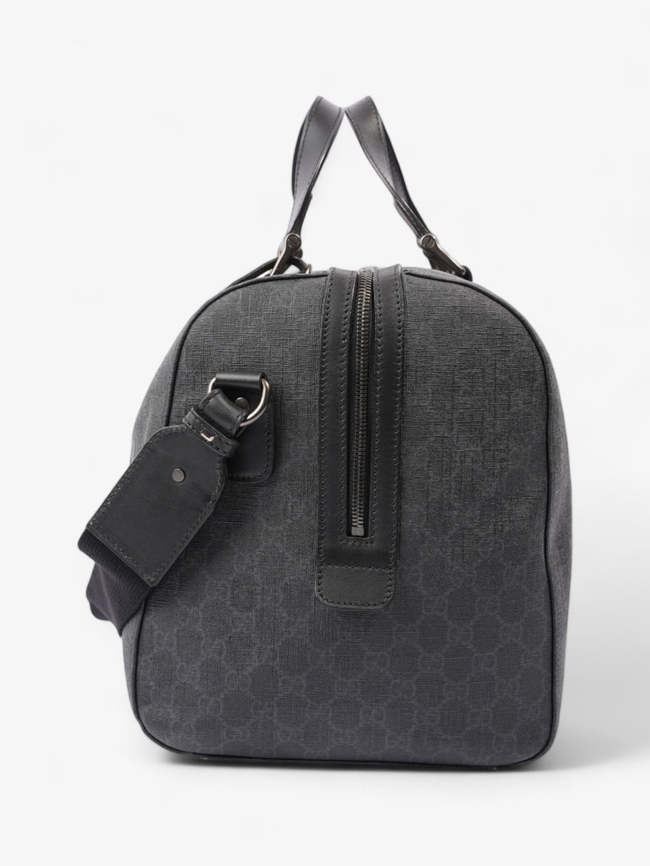 Gucci Carry-On Duffle Black GG Supreme Coated Canvas Image 3