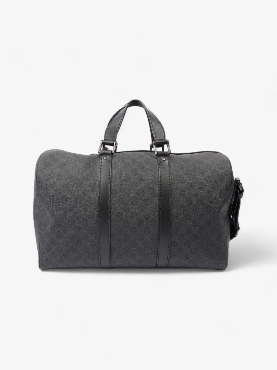 Gucci Carry-On Duffle Black GG Supreme Coated Canvas Image 4