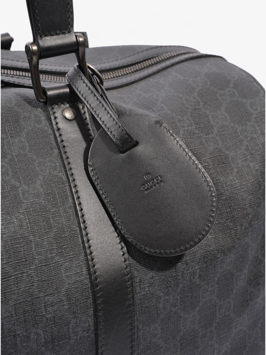 Gucci Carry-On Duffle Black GG Supreme Coated Canvas Image 8