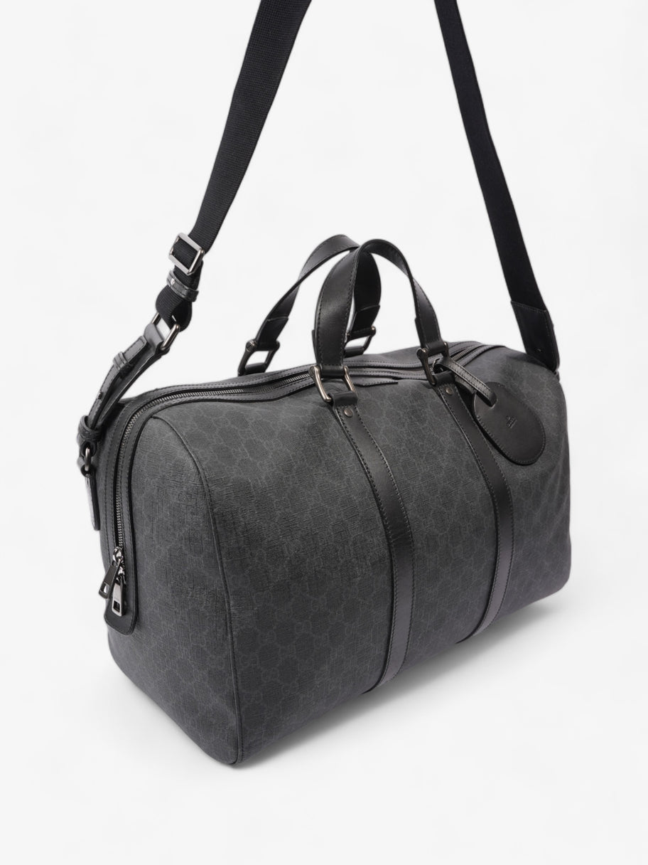 Gucci Carry-On Duffle Black GG Supreme Coated Canvas Image 9