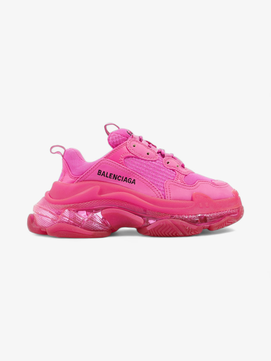 Balenciaga Triple S Clear Sole Pink Mesh EU 36 UK 3 Image 1