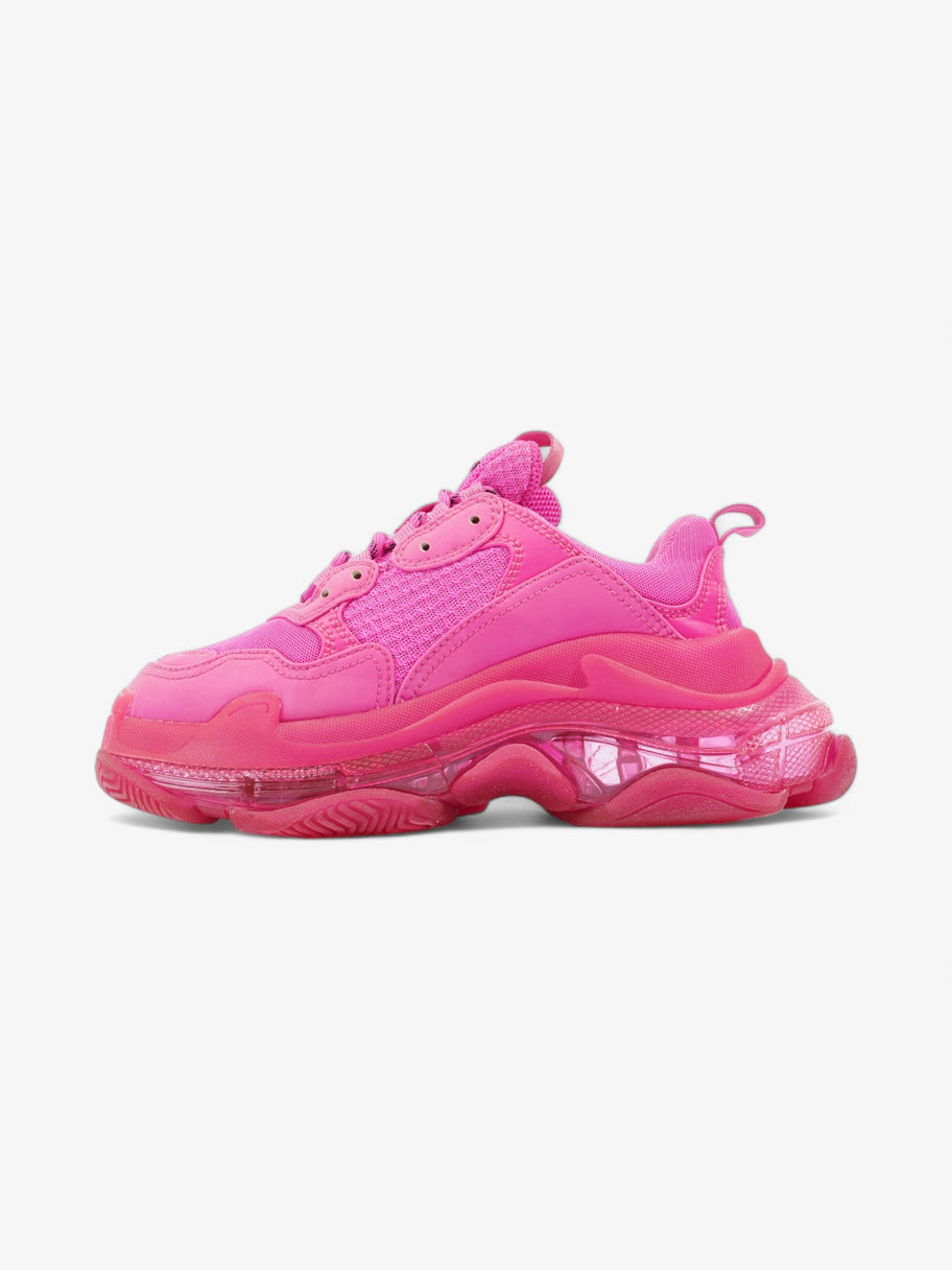 Balenciaga Triple S Clear Sole Pink Mesh EU 36 UK 3 Image 3