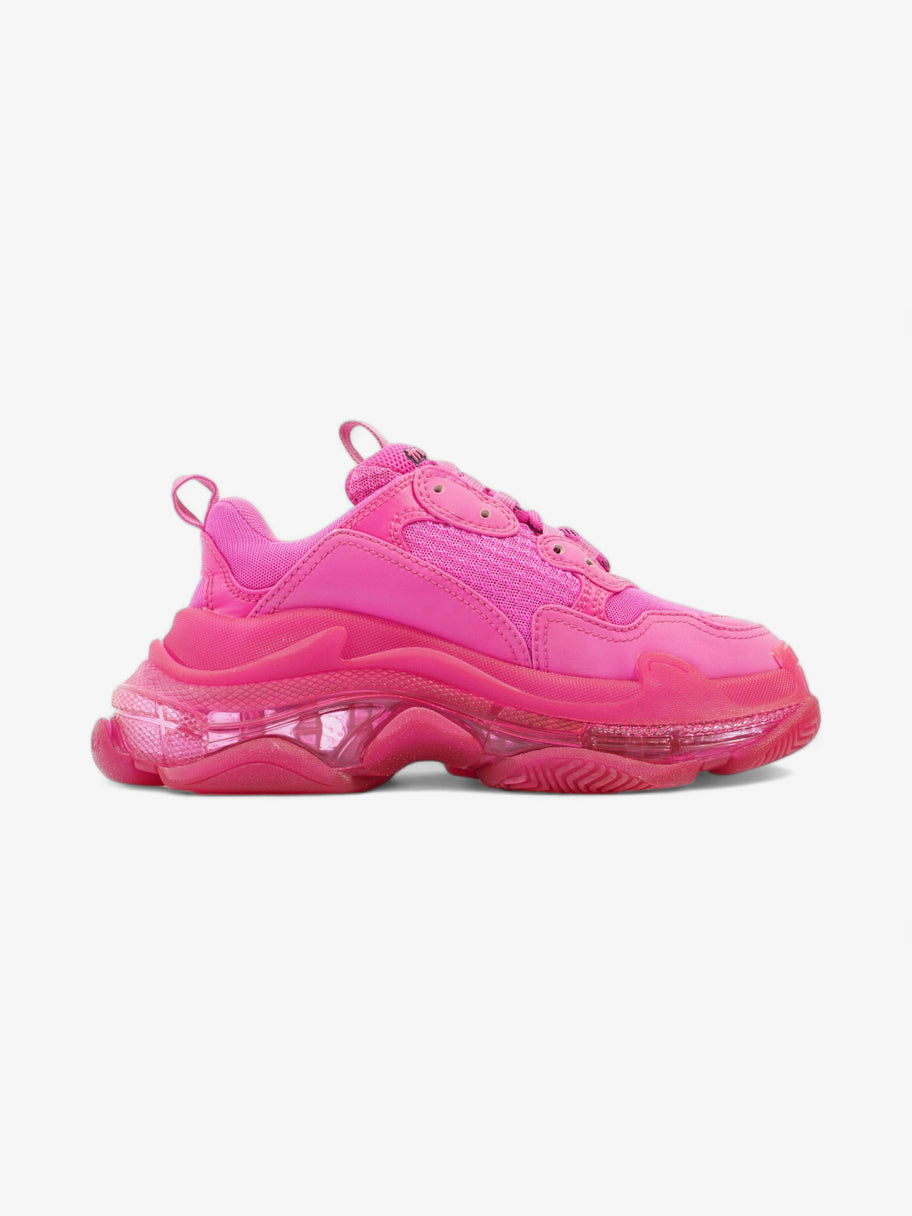 Balenciaga Triple S Clear Sole Pink Mesh EU 36 UK 3 Image 4