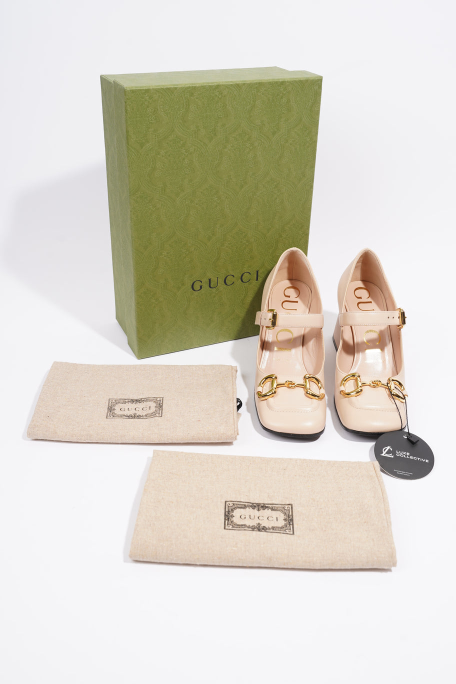 Gucci Horsebit Pump Nude Leather EU 36 UK 3 Image 10