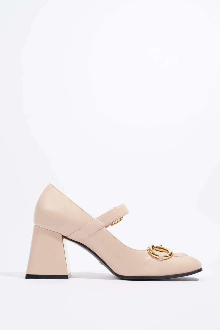 Gucci Horsebit Pump Nude Leather EU 36 UK 3 Image 4