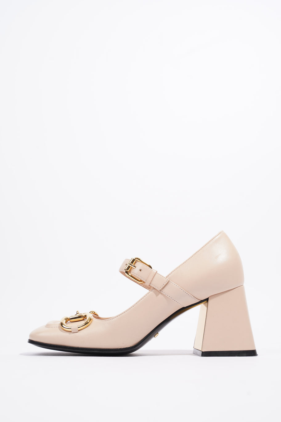 Gucci Horsebit Pump Nude Leather EU 36 UK 3 Image 5