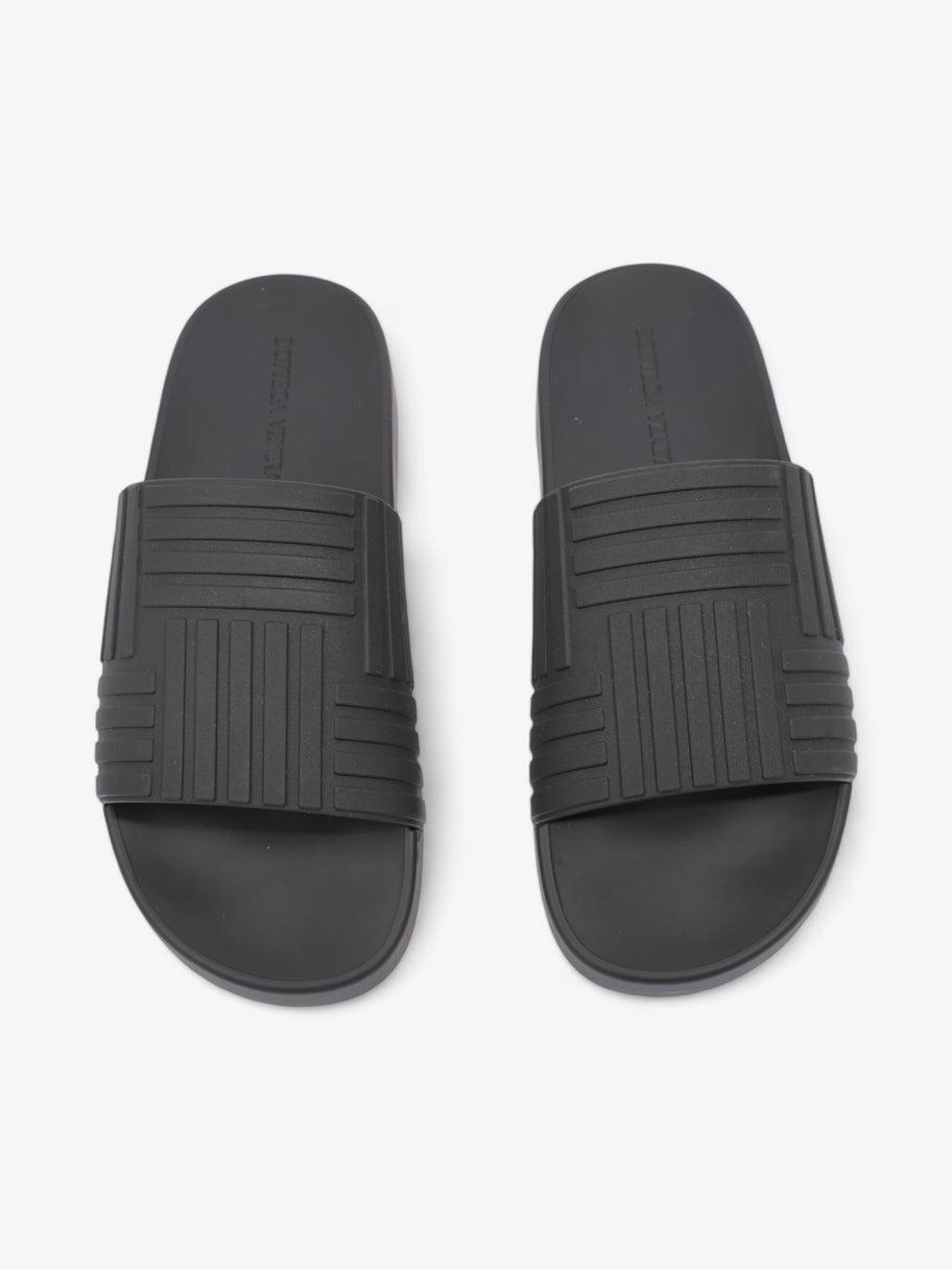 Bottega Veneta Resort Slides Black Rubber EU 42 UK 8 Image 8