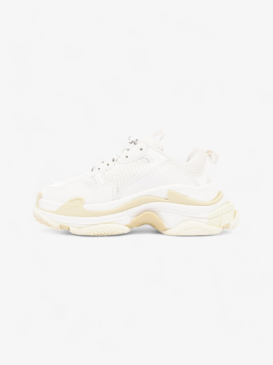 Balenciaga Triple S White / Cream Mesh EU 37 UK 4 Image 3