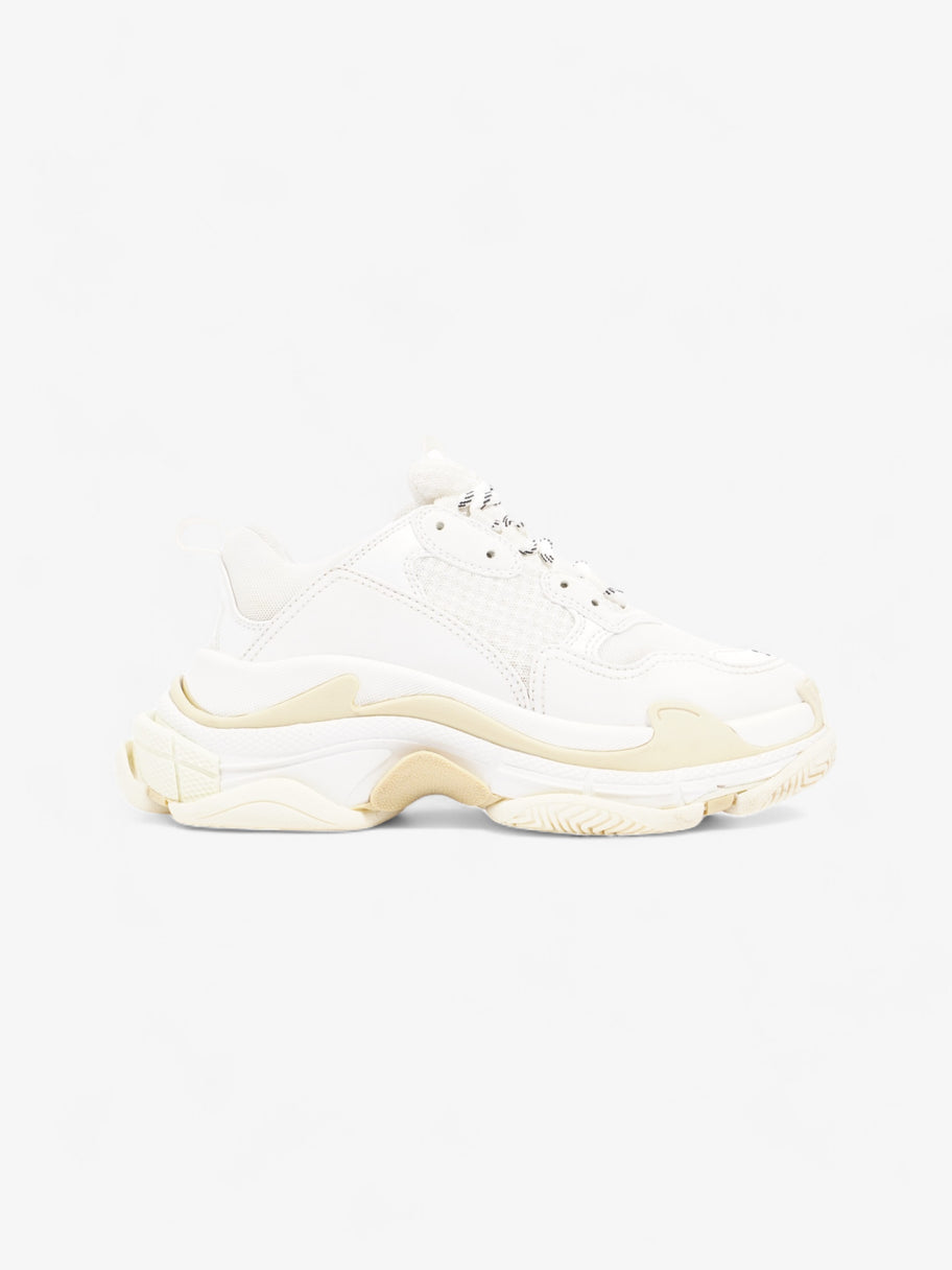 Balenciaga Triple S White / Cream Mesh EU 37 UK 4 Image 4