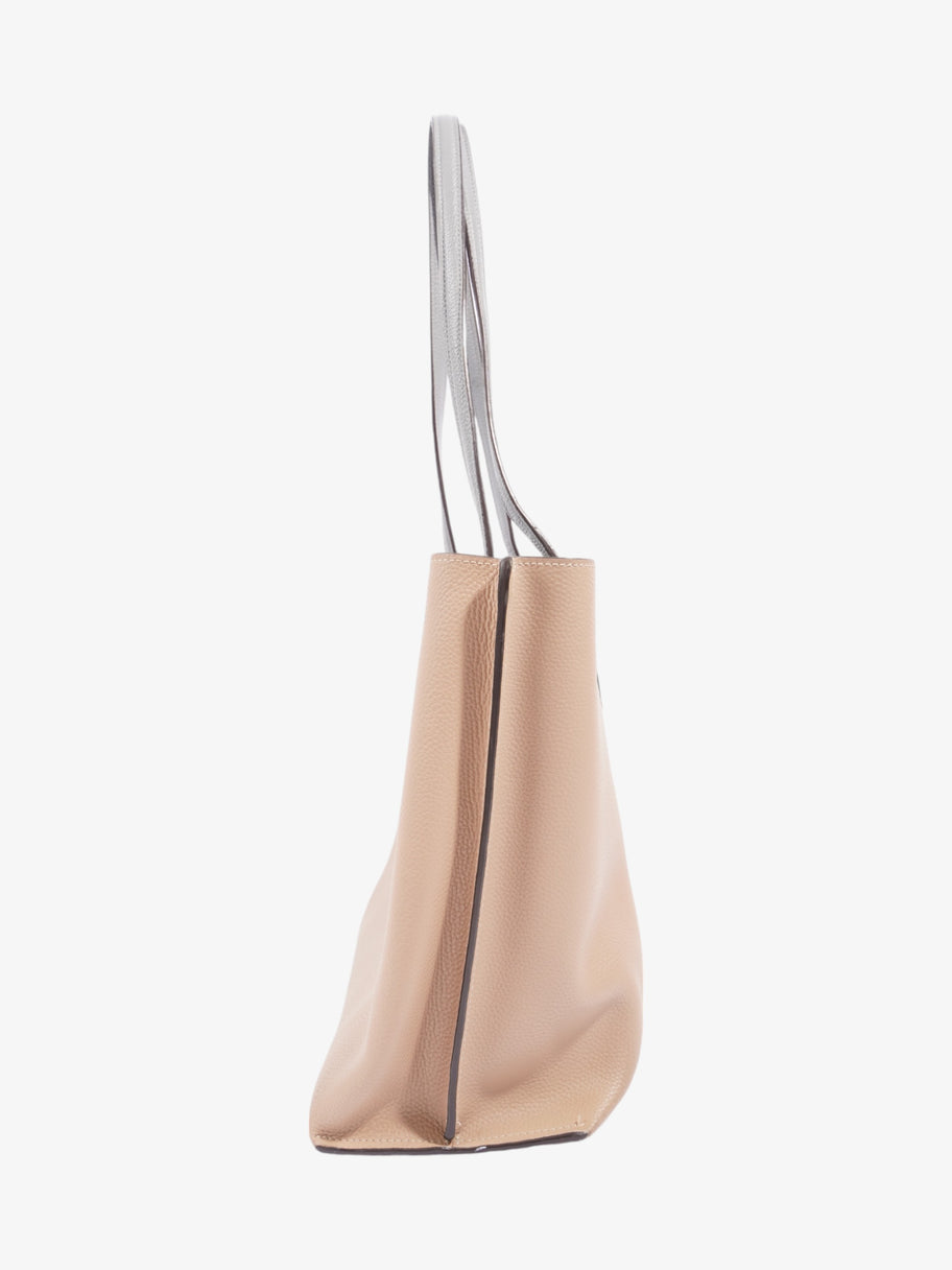 Coach Willow Tote Nude / Grey Leather Image 5