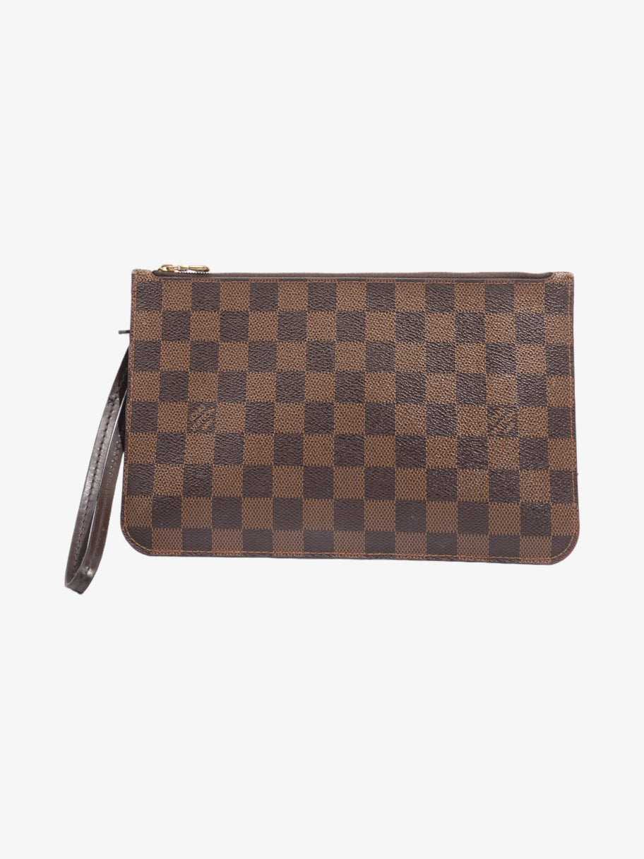 Louis Vuitton Neverful Pochette Damier Ebene Coated Canvas Image 1