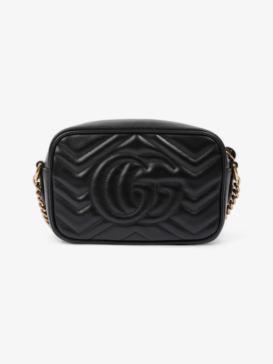 Gucci GG Marmont Black Matelasse Leather Mini Image 4