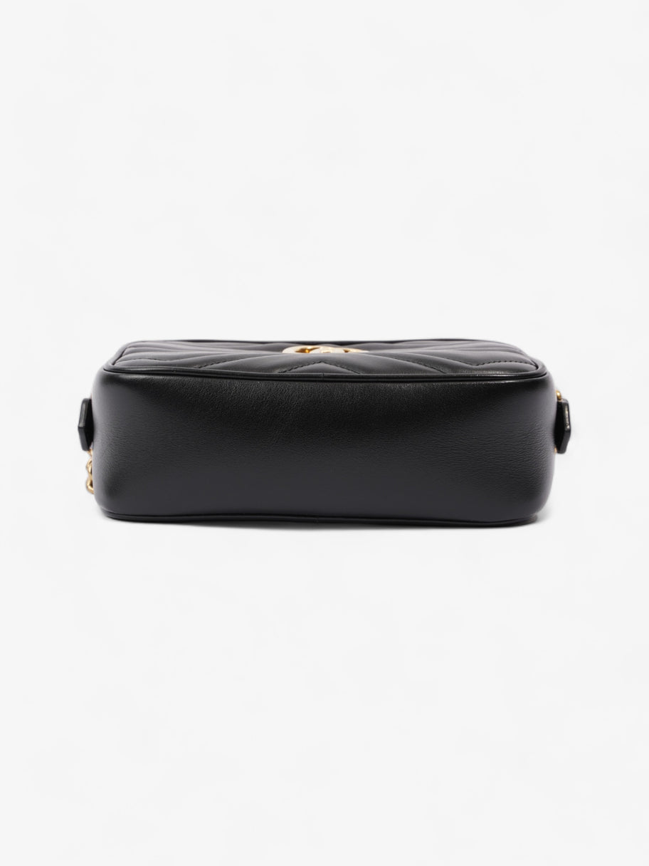 Gucci GG Marmont Black Matelasse Leather Mini Image 6