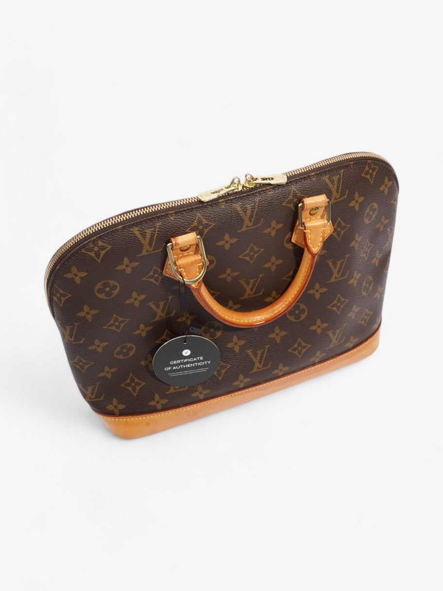 Louis Vuitton Alma Monogram Coated Canvas PM Image 9