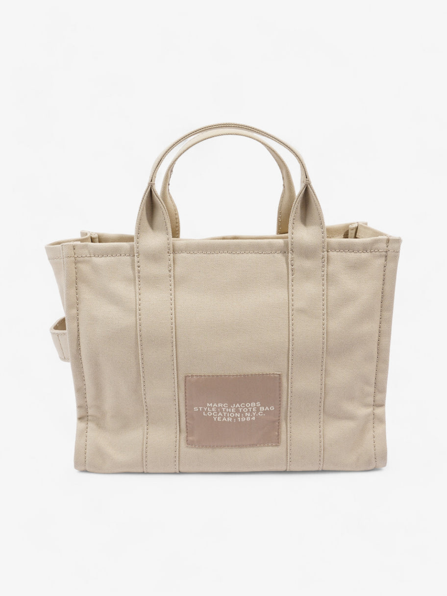 Marc Jacobs The Tote Bag Beige Canvas Medium Image 4