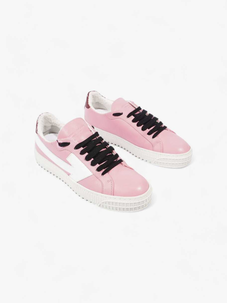 Off White Arrow Sneaker Pink / White Canvas EU 36 UK 3 Image 2