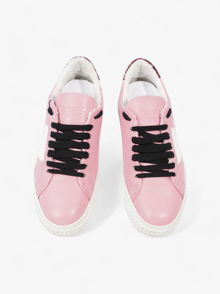 Off White Arrow Sneaker Pink / White Canvas EU 36 UK 3 Image 8