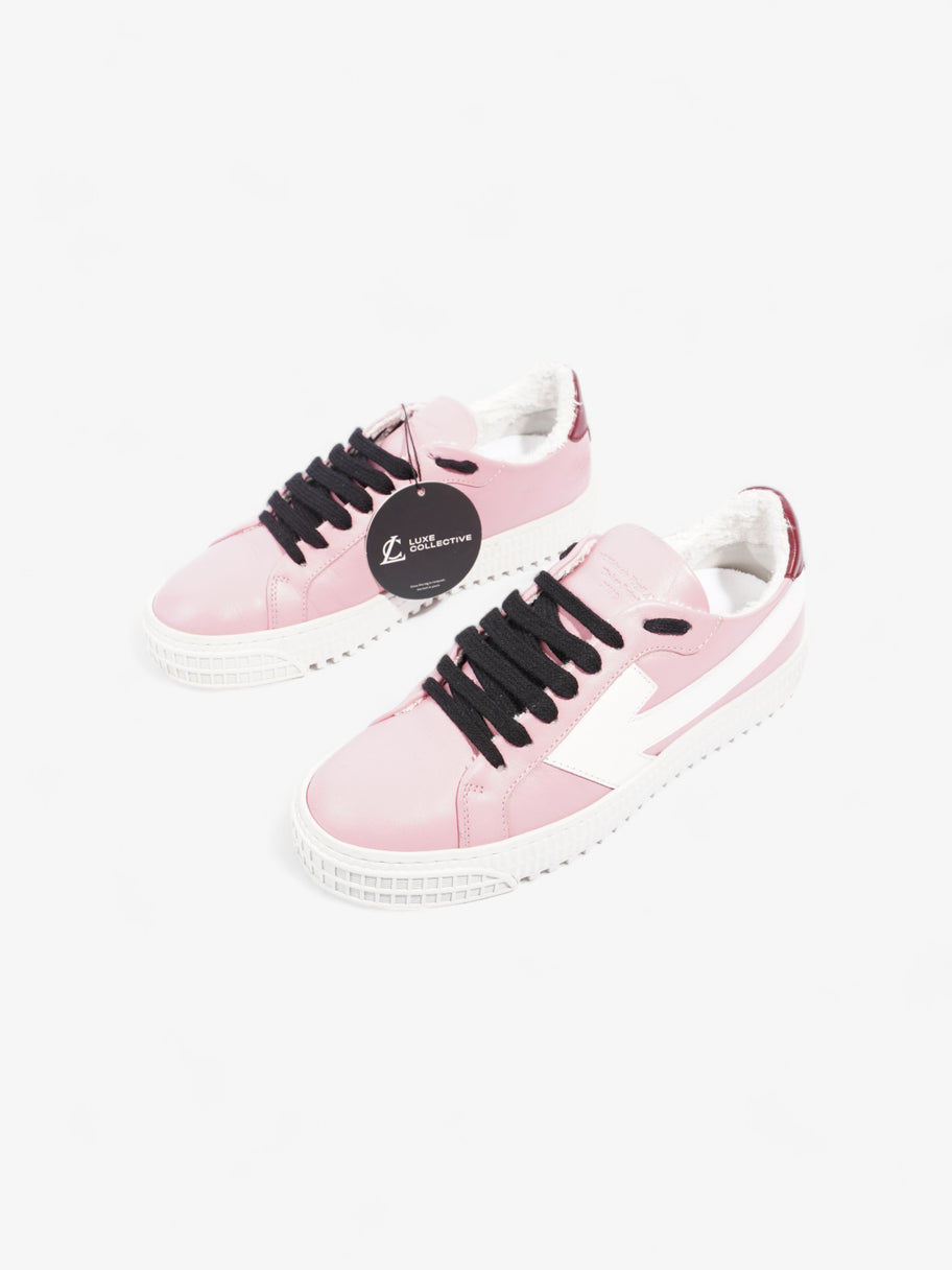 Off White Arrow Sneaker Pink / White Canvas EU 36 UK 3 Image 9