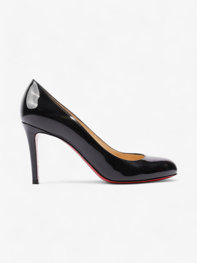  Christian Louboutin Fifille 85mm Black Patent Leather EU 39.5 UK 6.5