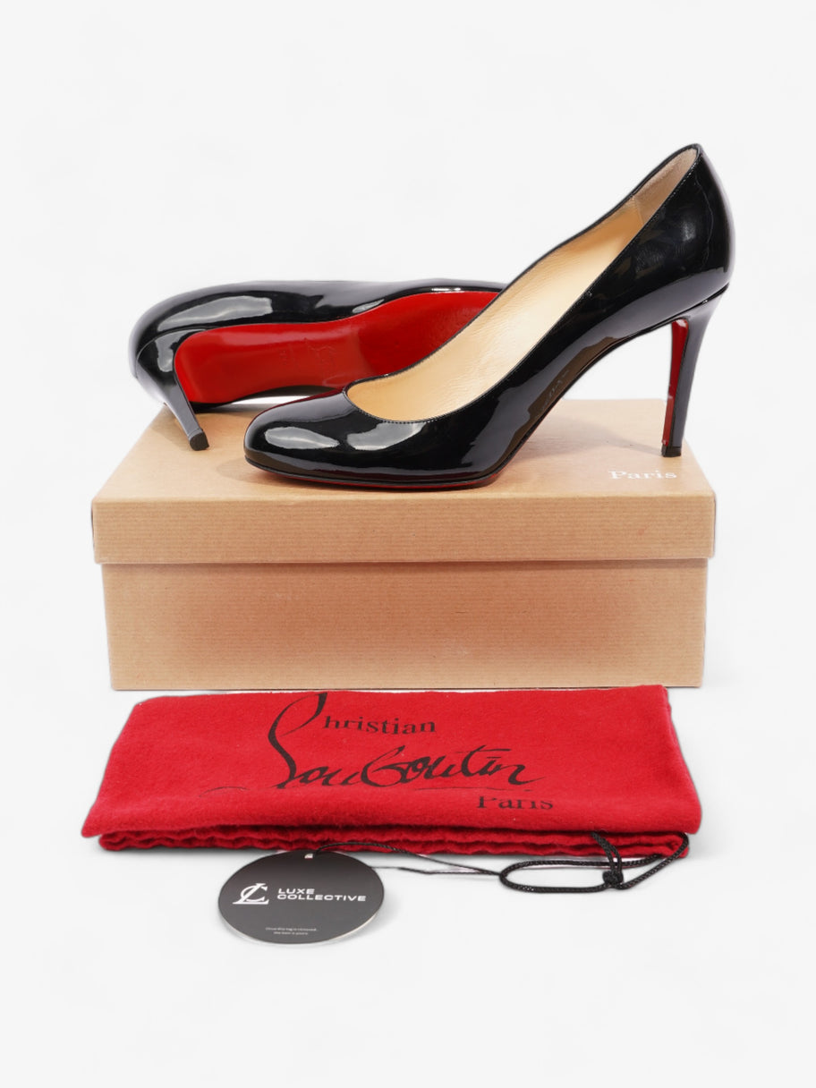 Christian Louboutin Fifille 85mm Black Patent Leather EU 39.5 UK 6.5 Image 10