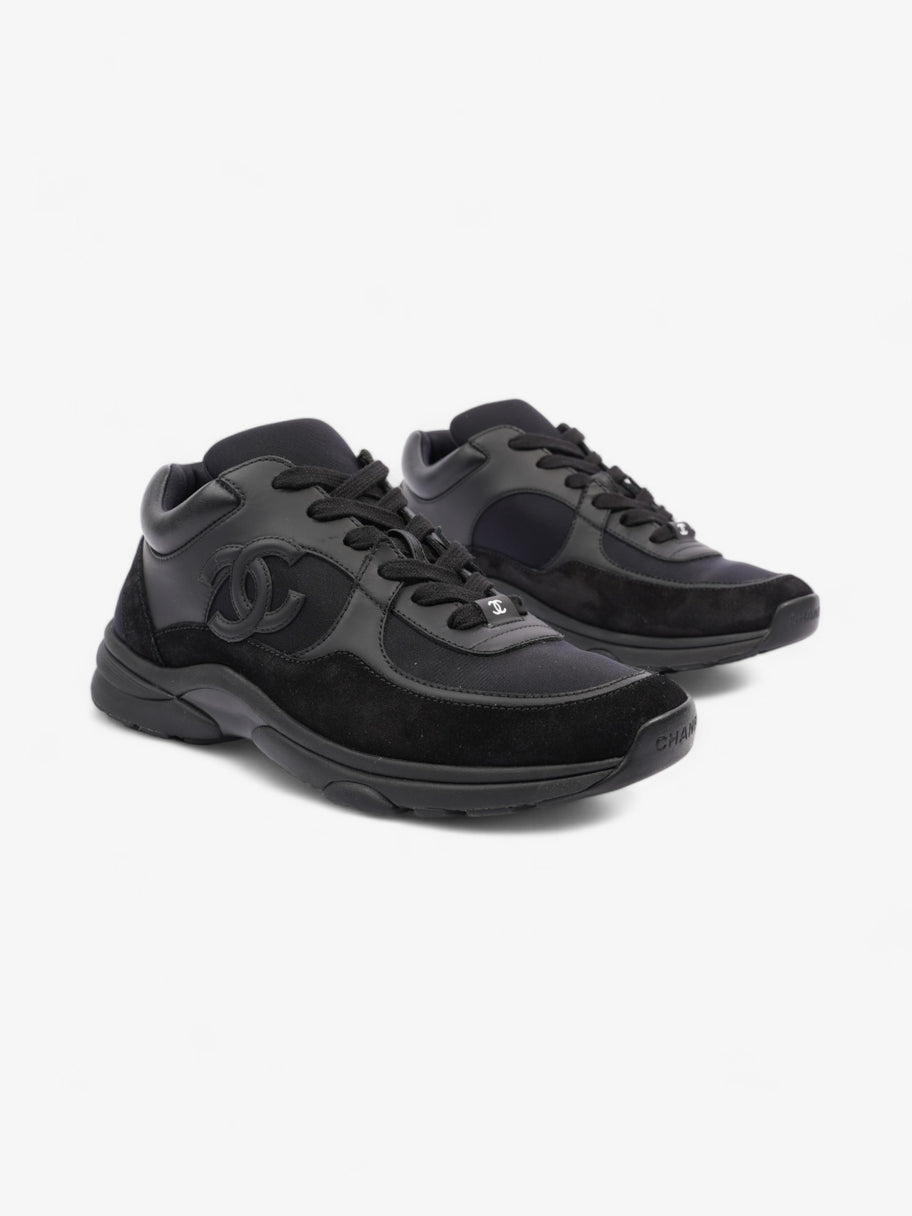 Chanel CC Runners  Black Suede EU 39.5 UK 6.5 Image 2