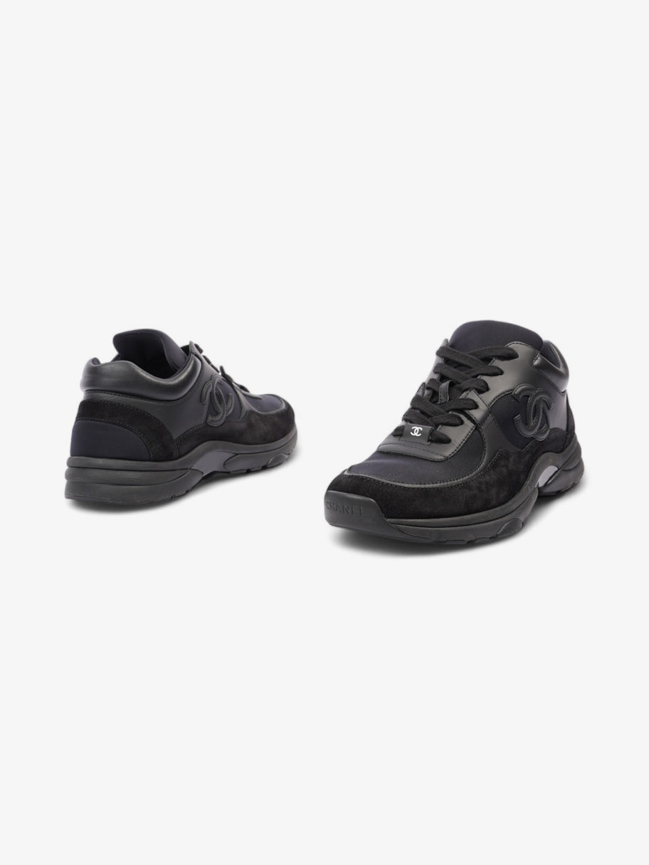 Chanel CC Runners  Black Suede EU 39.5 UK 6.5 Image 9