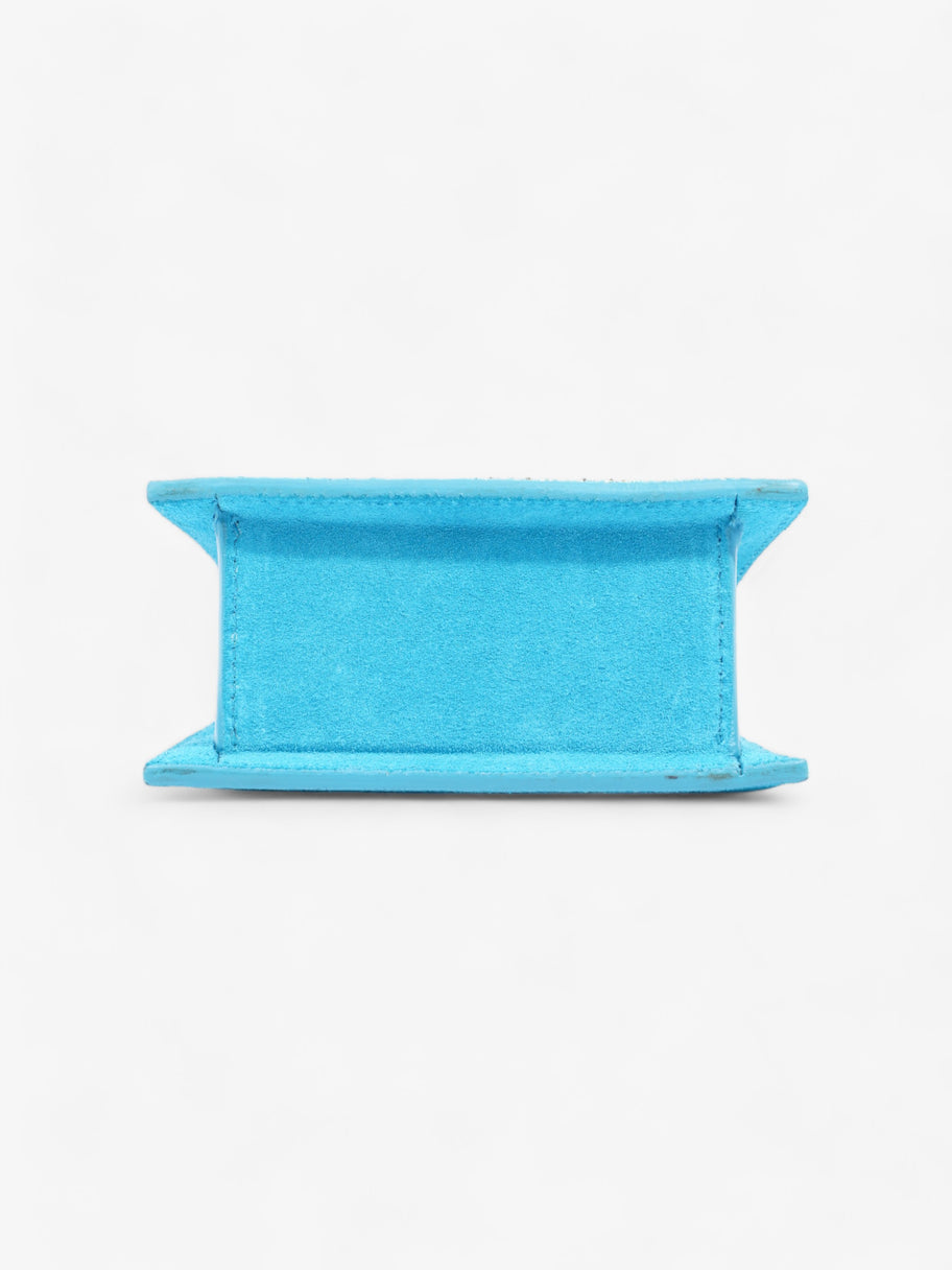 Jacquemus Le Chiquito Blue Suede Image 6