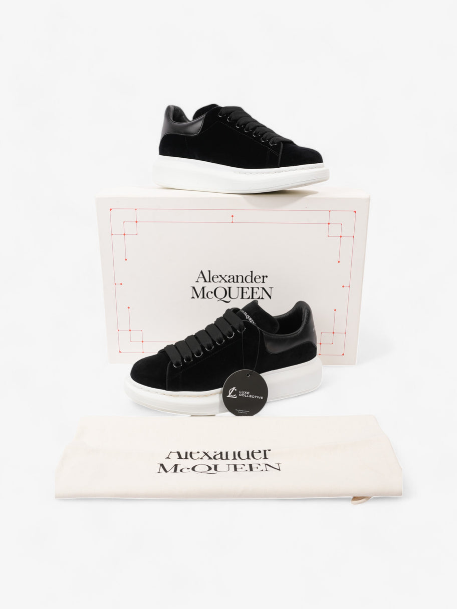 Alexander McQueen Oversized Sneakers Black Velvet EU 37 UK 4 Image 10