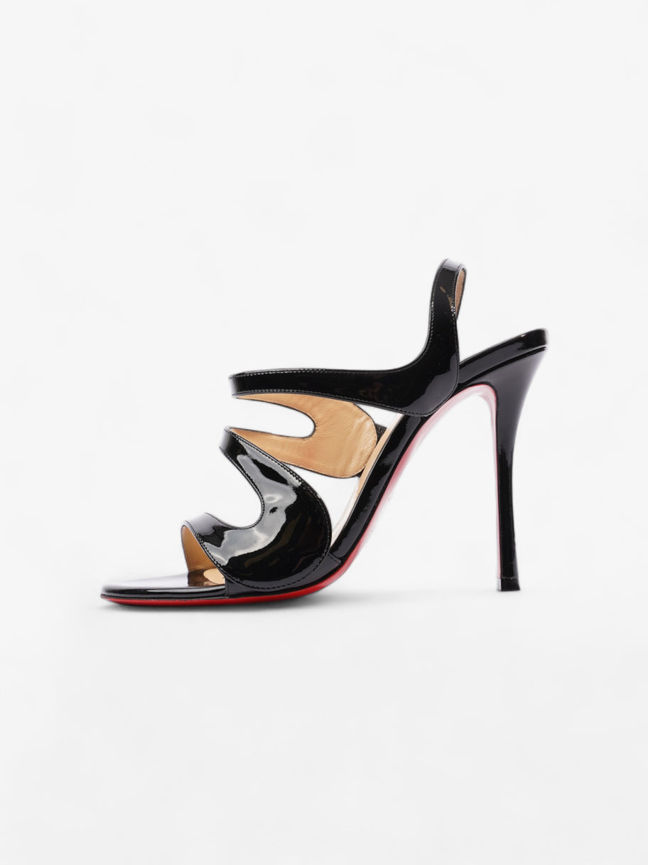 Christian Louboutin Vavazou 100mm Black Patent Leather EU 38 UK 5 Image 5