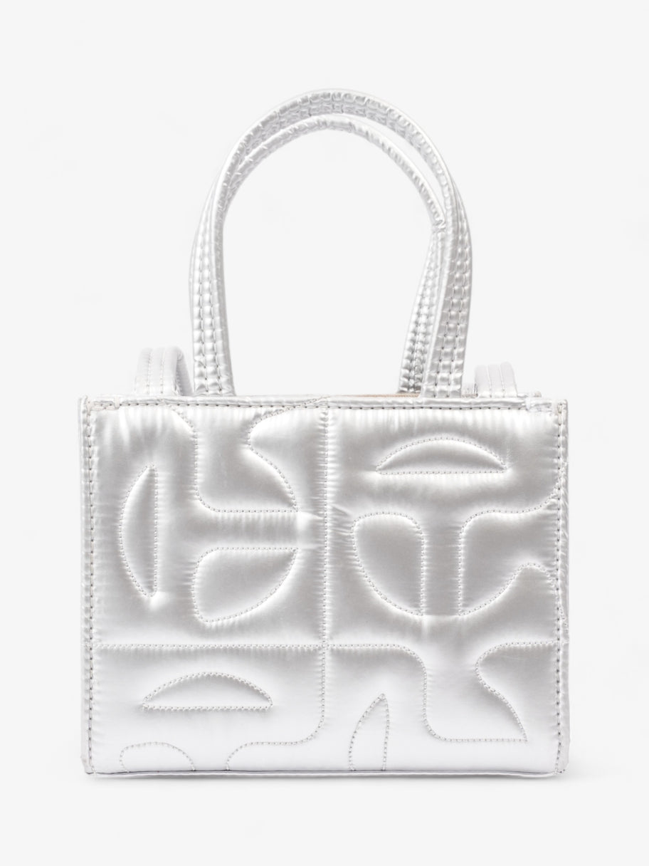 Moose Knuckles X TELFAR Shopper Silver Nylon Small Image 4