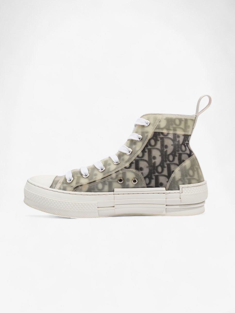 Christian Dior B23 High-tops White  / Grey Oblique Mesh EU 37.5 UK 4.5 Image 3