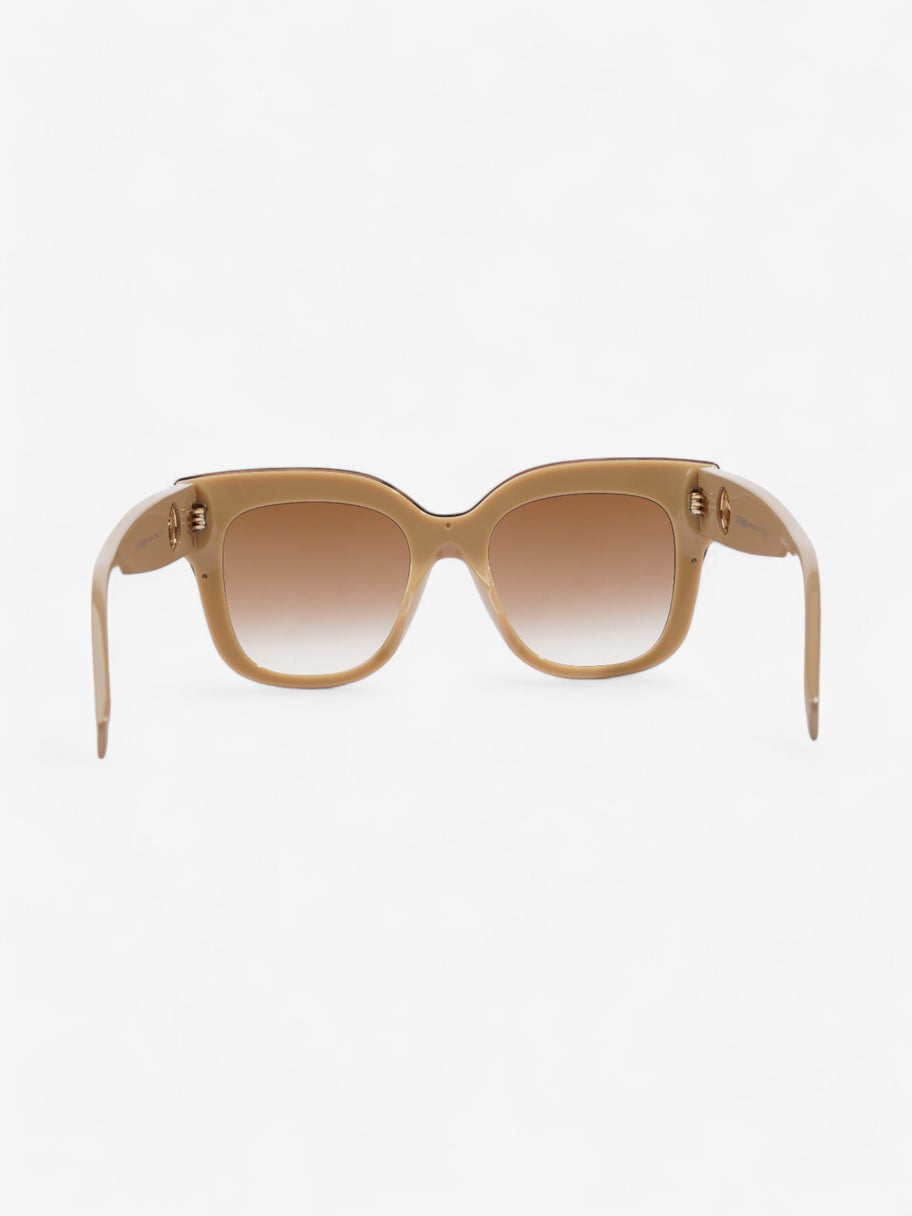 Fendi F is Fendi Sunglasses Beige Acetate 145mm Image 3