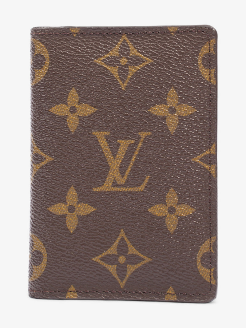  Louis Vuitton Pocket Organiser Monogram Coated Canvas