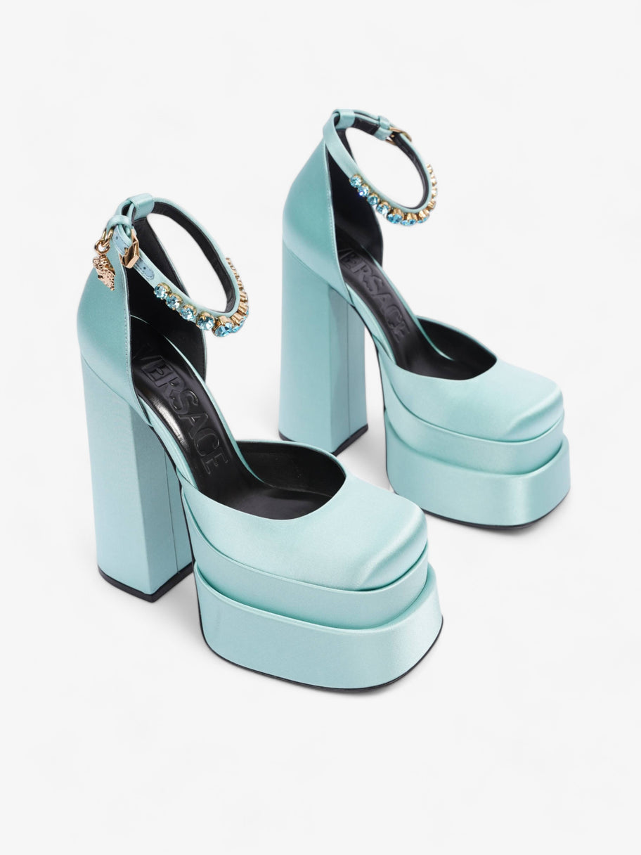 Medusa Aevitas Platform Pumps Blue Nylon EU 36 UK 3 Image 3