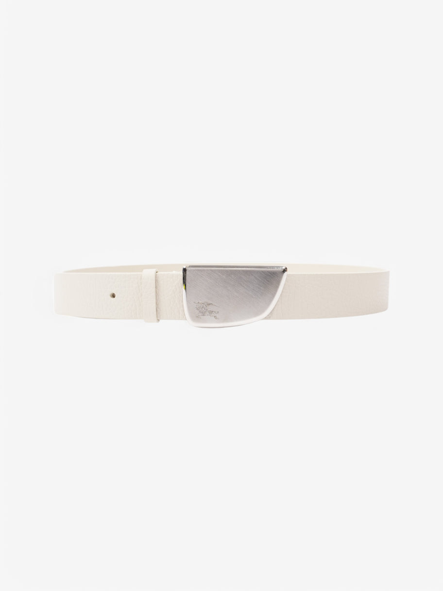 Burberry Shield Belt Cream Leather Image 1