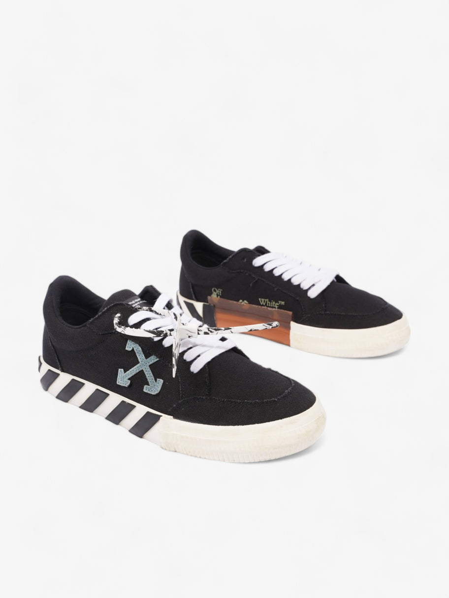 Off White Vulcanized Low-top Black / White / Blue Canvas EU 41 UK 7 Image 3