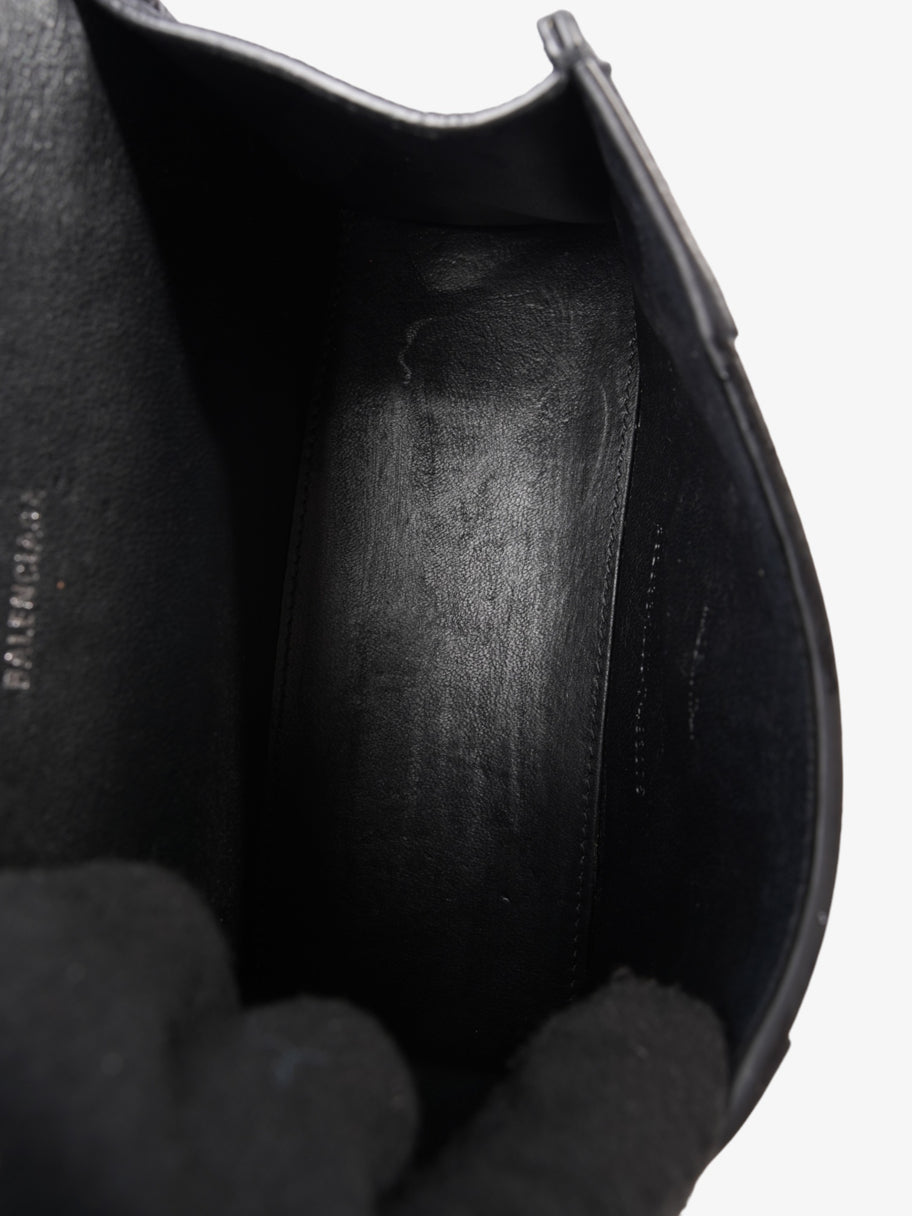 Balenciaga Hourglass Black Leather XS Image 8