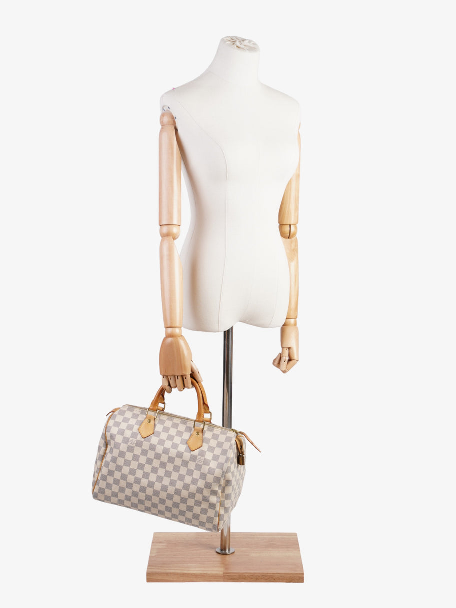 Louis Vuitton Speedy 30 Damier Azur Coated Canvas Image 2