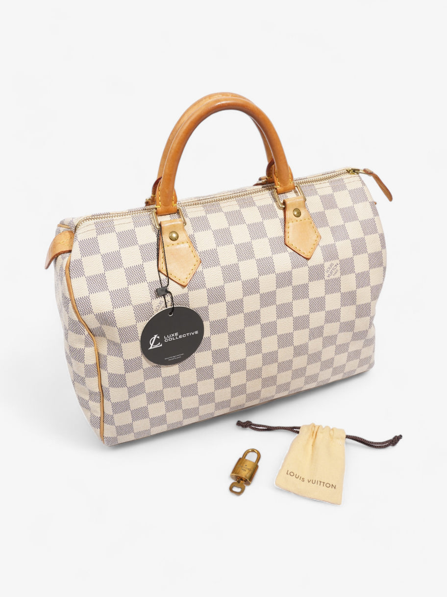 Louis Vuitton Speedy 30 Damier Azur Coated Canvas Image 10