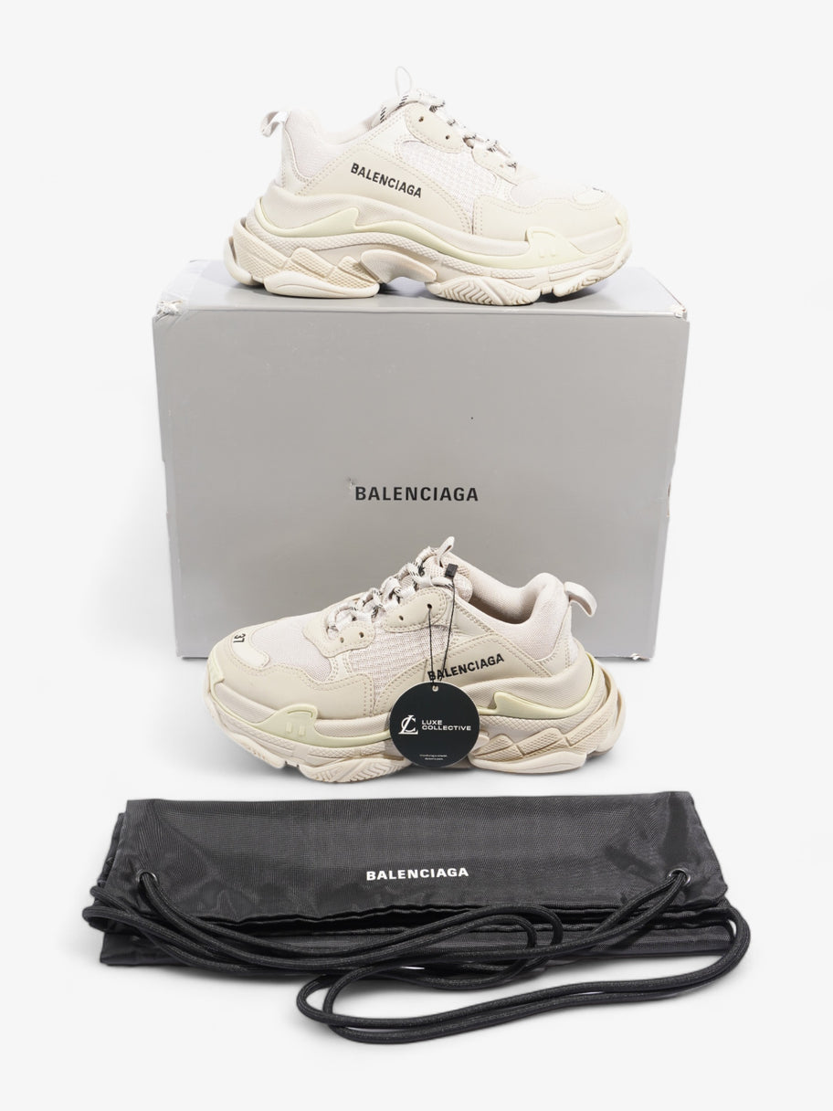 Triple S Beige Mesh EU 37 UK 4 Image 10