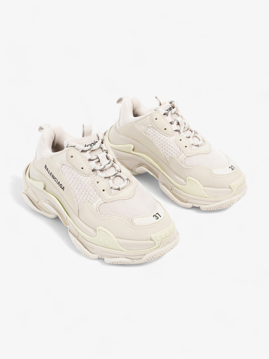 Triple S Beige Mesh EU 37 UK 4 Image 2