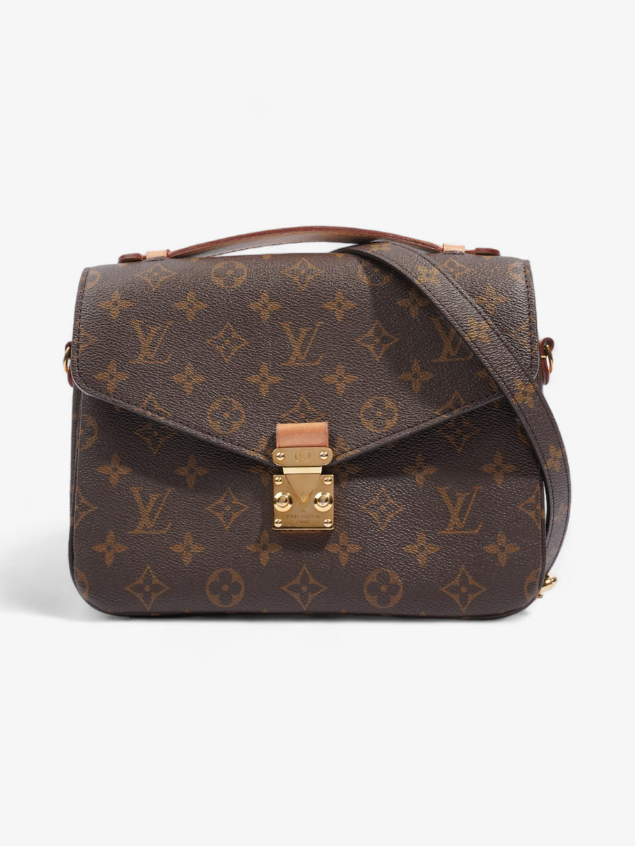 Louis Vuitton Pochette Metis Monogram Coated Canvas Image 1