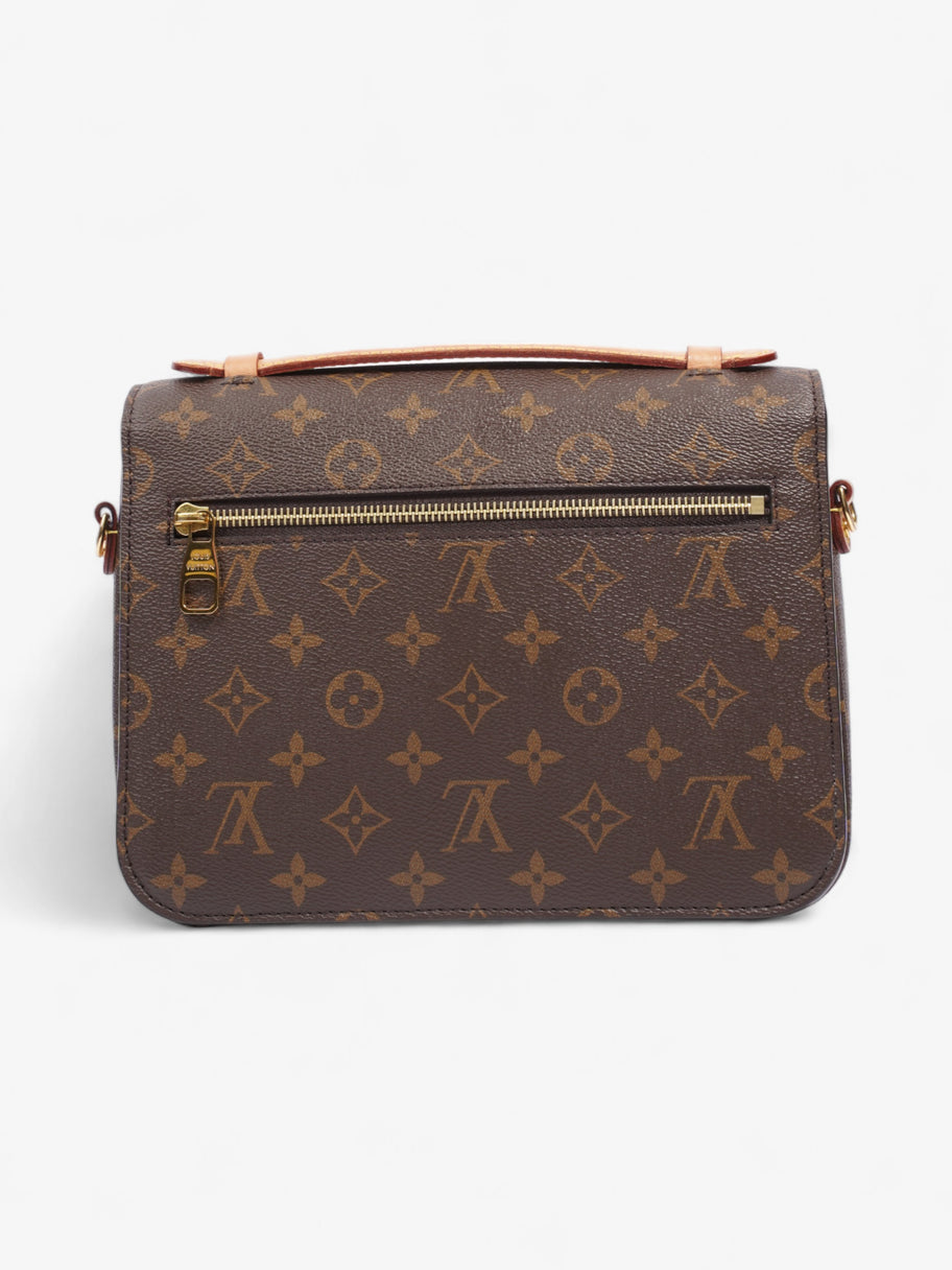 Louis Vuitton Pochette Metis Monogram Coated Canvas Image 4